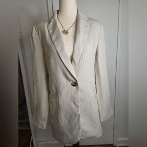 Zara Off-White Women's Blazer